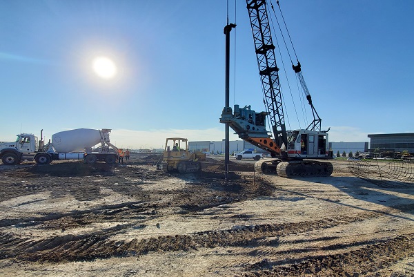 Crane Mounted Drill Rigs